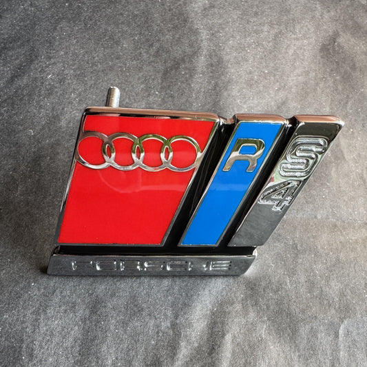 Custom Audi RS4 Porsche Set (3x) - Exclusive One-off Badge Set (3pcs)