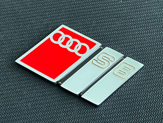 Audi S8 Rear Badge Emblem 4D0 853 735 A